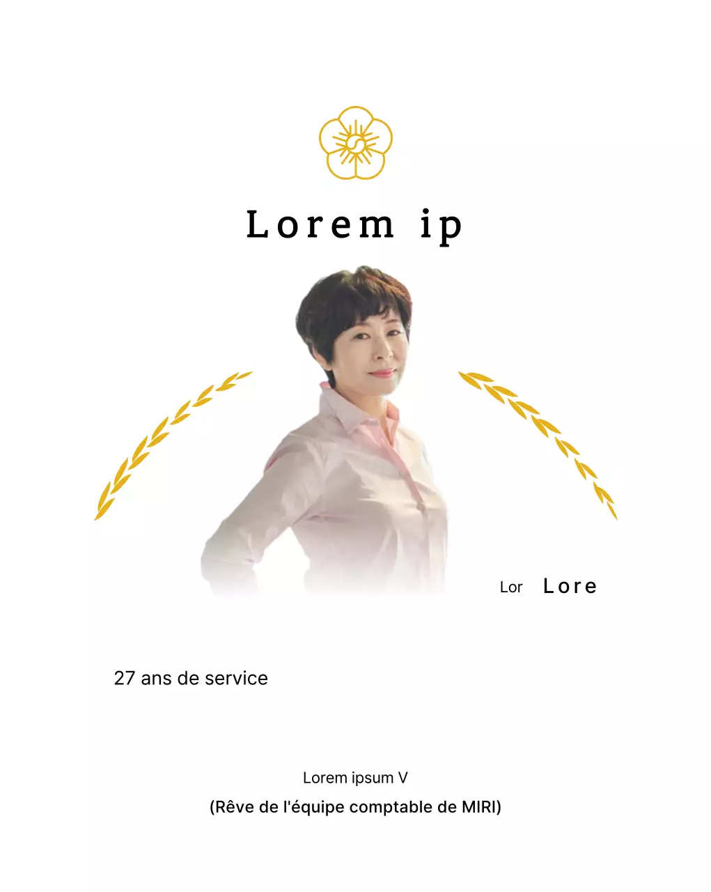 Une plaque de remerciement pour la retraite de grande classe avec des couronnes de laurier dorées et une croix gammée.