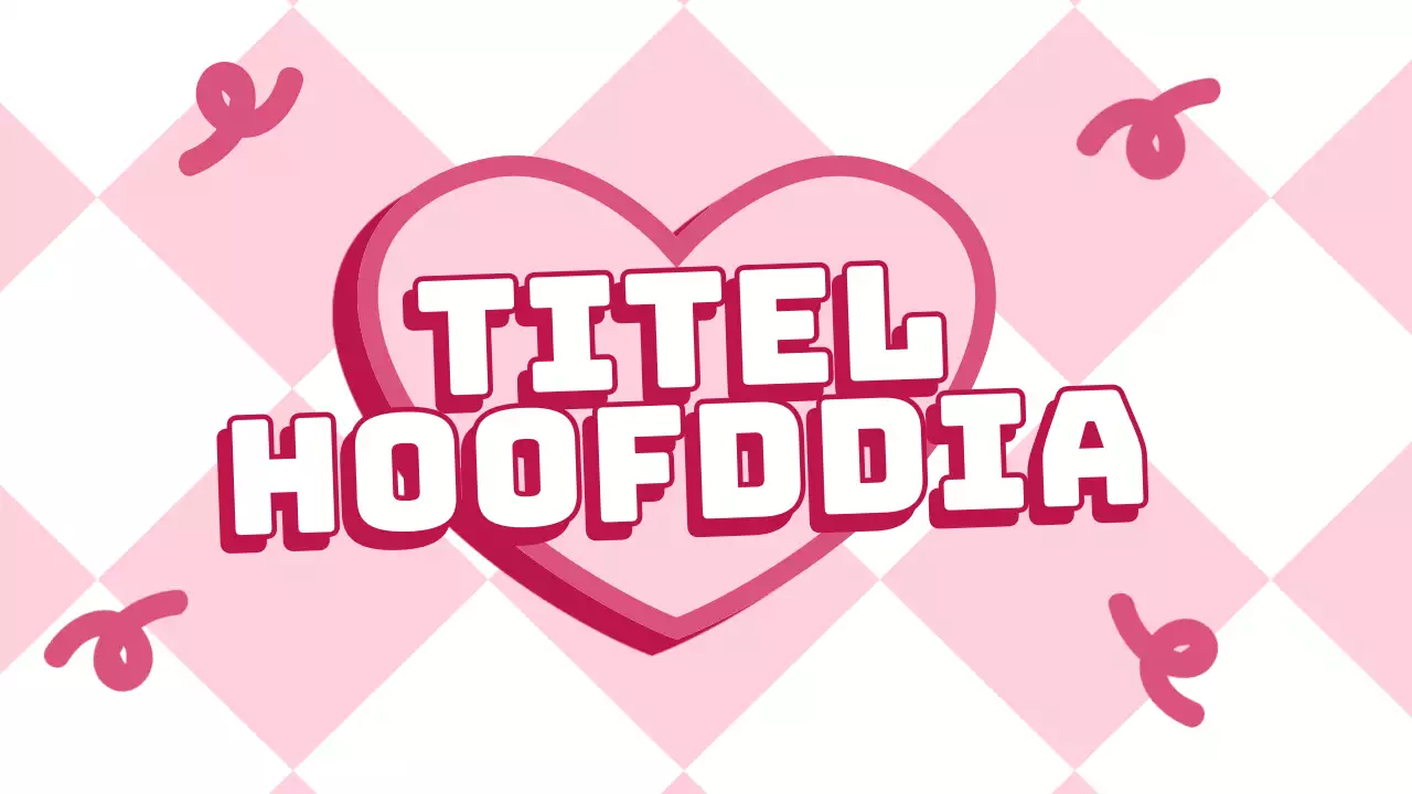 Roze Trendy Coquette Lesmateriaal