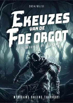 Zwarte en grijze middeleeuwse flyer