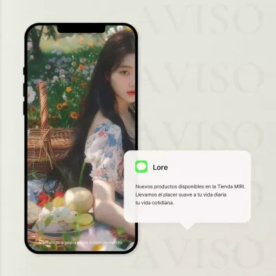 Anuncios ecológicos y modernos de marketing en redes sociales