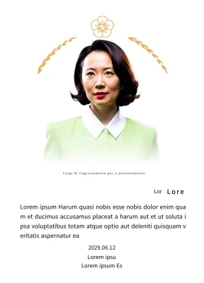 Una targa di classe per il pensionamento con corone di alloro dorate e una svastica.