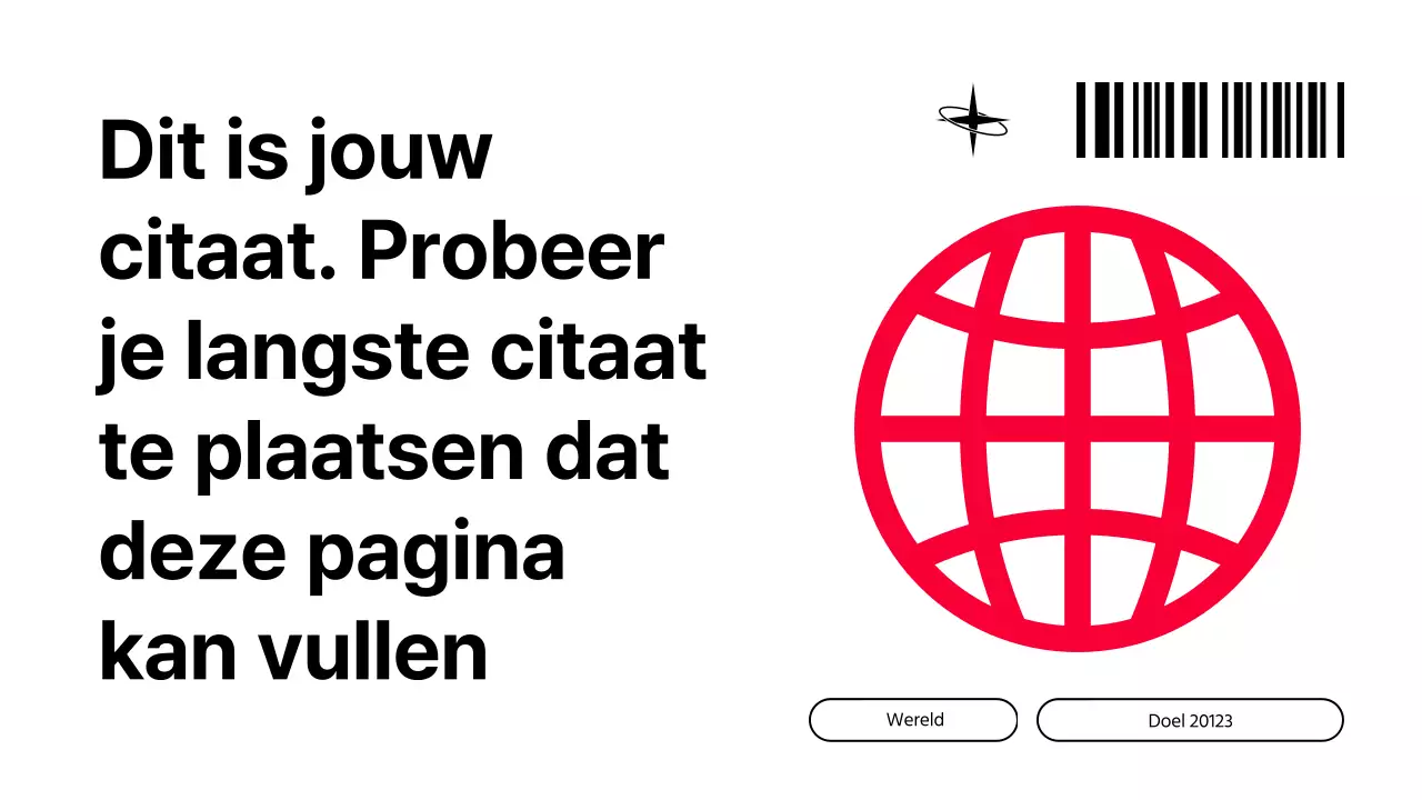 Wit en rood modern 3D marketingrapport