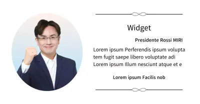 Una targa commissionata di classe con abbellimenti e una foto con sfondo sfumato