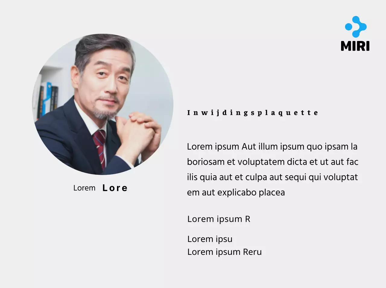 Een strak ogende inaugurele plaquette met uw bedrijfslogo