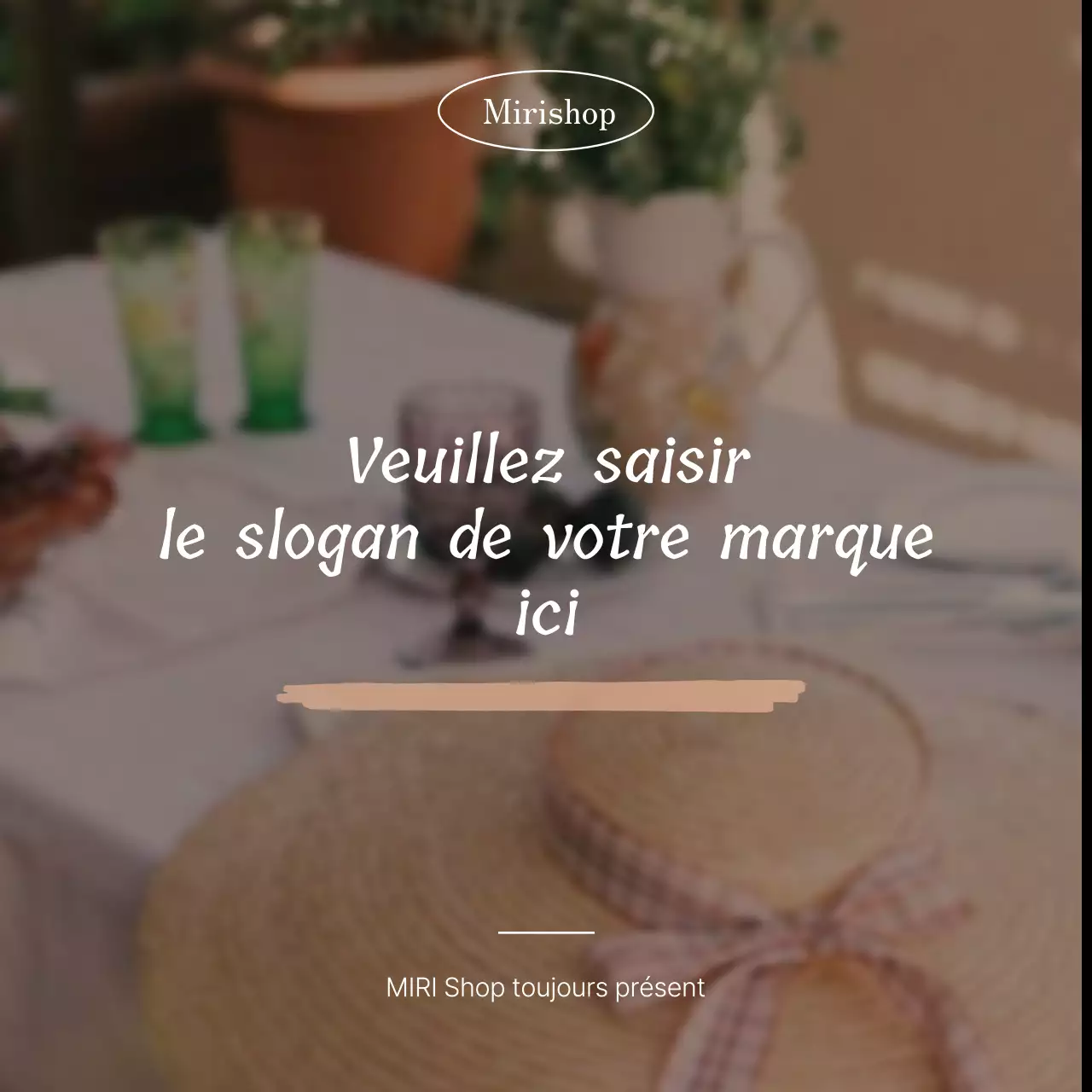 Promouvoir un flux de médias sociaux tendance en rose et ivoire