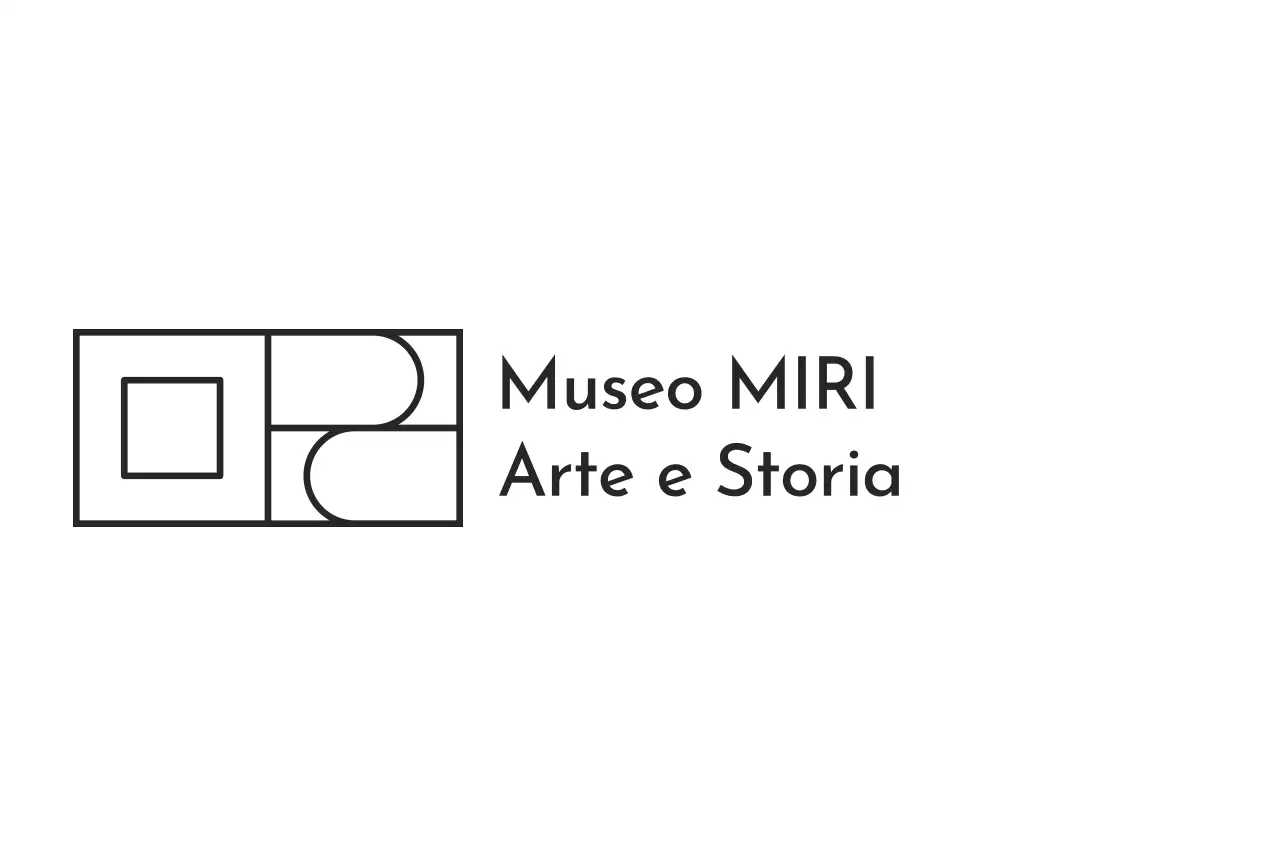 Galleria d'arte con forme geometriche per un tocco artistico