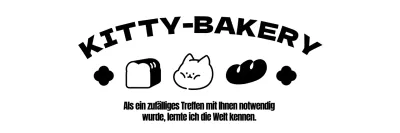 Gestalte eine niedliche Bäckerei-Einkaufstasche mit einer süßen Katzenfigur