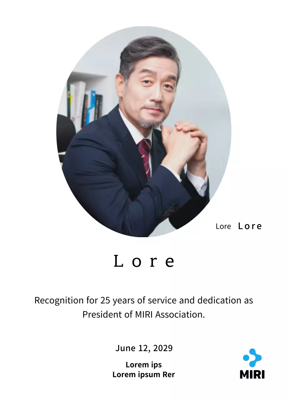 Plakat peresmian yang tampak bersih dengan logo perusahaan Anda