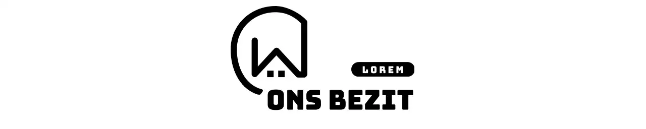 Groen, vriendelijk makelaarslogo