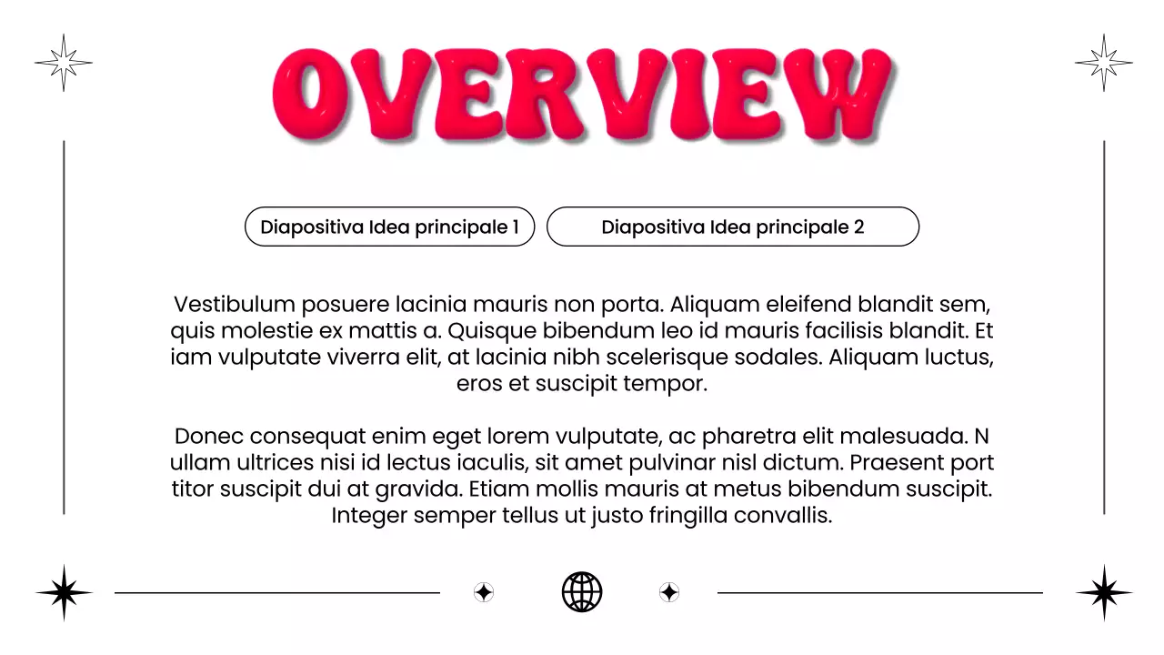 Rapporto di marketing 3D moderno bianco e rosso