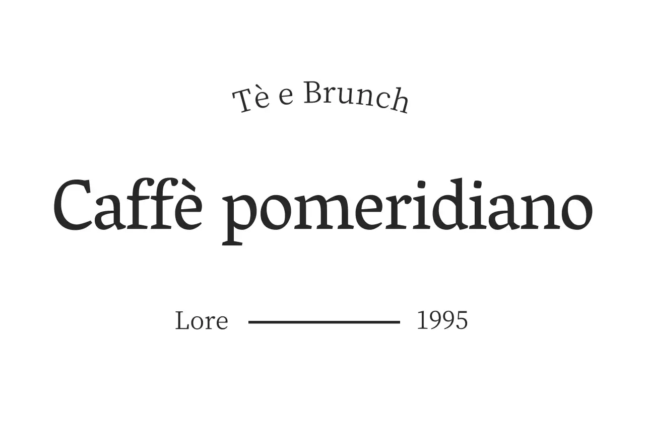 Una caffetteria per il brunch dal sapore sentimentale