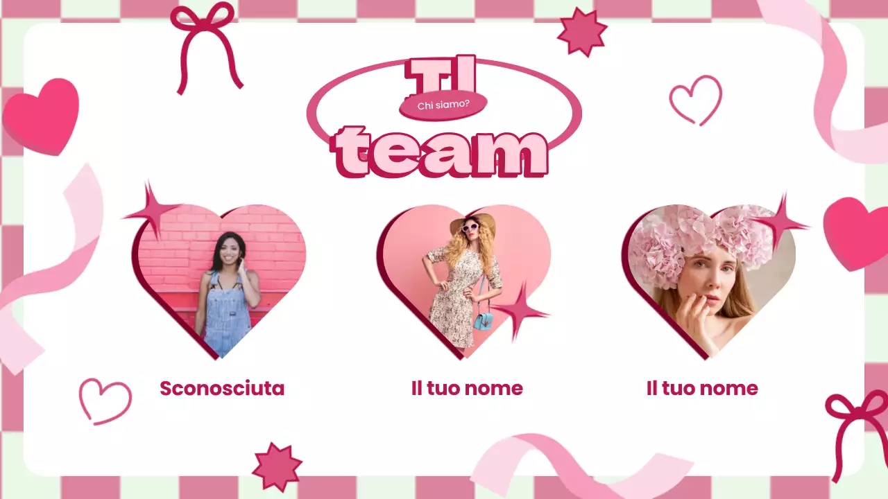 Materiale da conferenza Trendy Coquette rosa