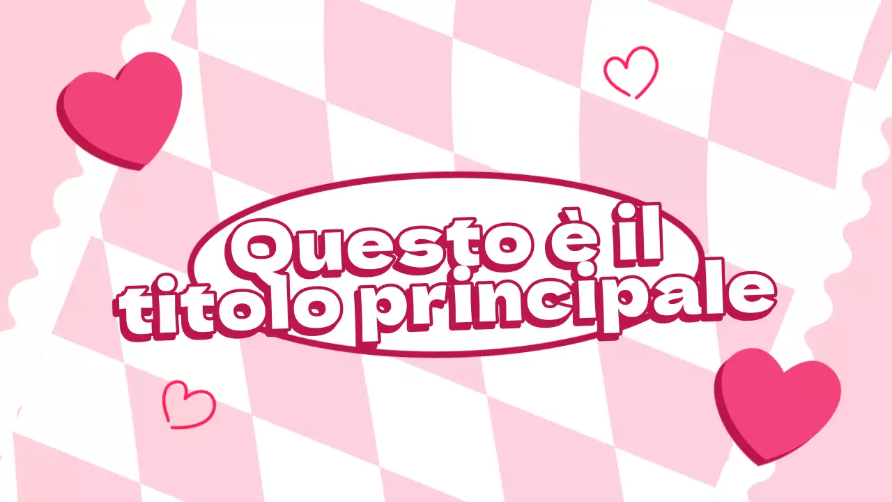 Materiale da conferenza Trendy Coquette rosa