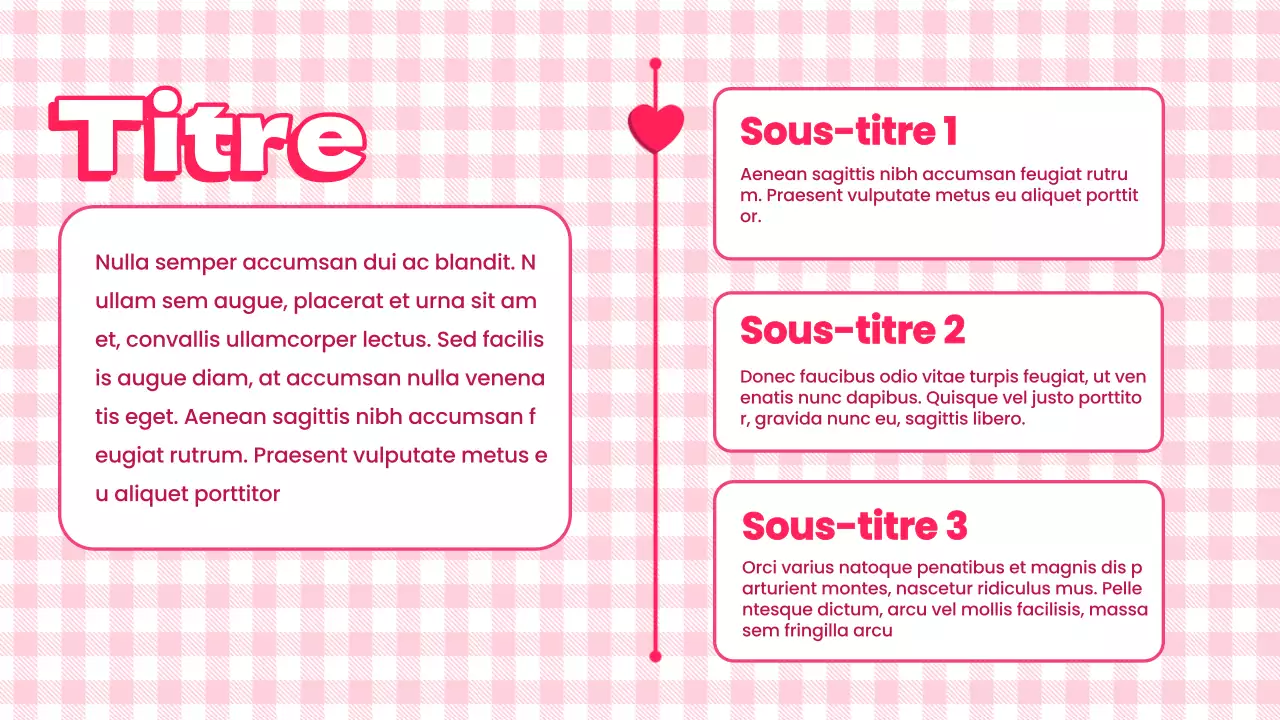 Pink Trendy Coquette Lecture Material