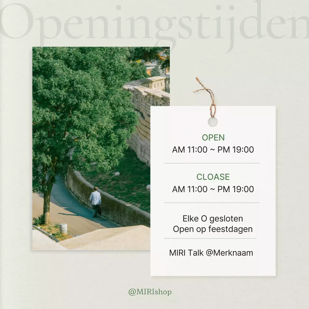 Promoot een groene, moderne feed voor sociale-mediamarketing