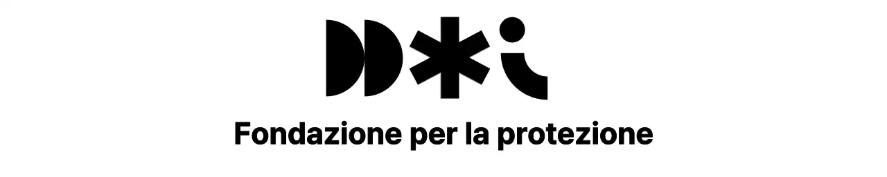 Loghi istituzionali geometrici con forme diverse