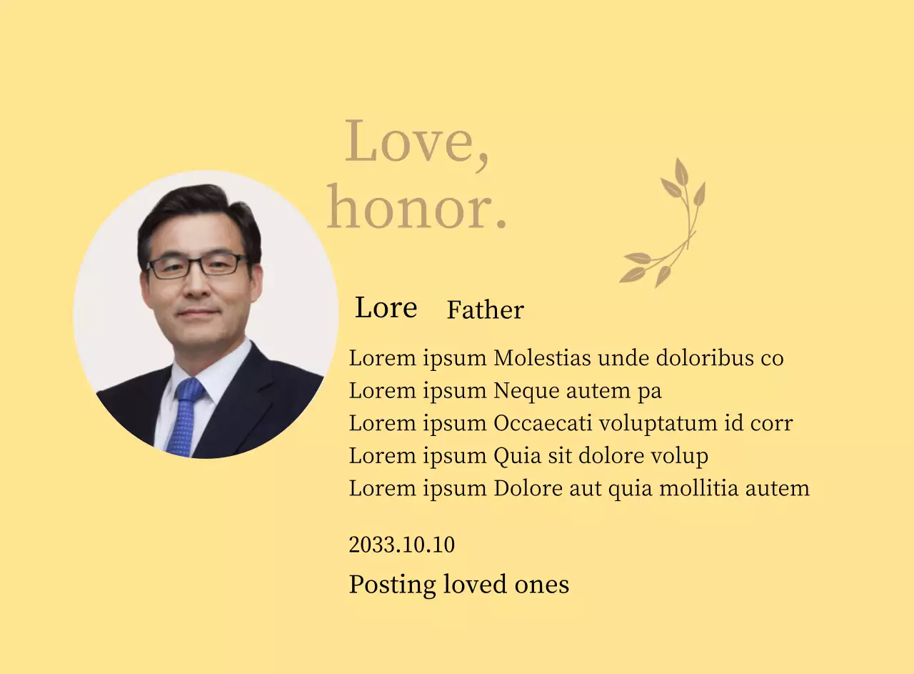 Ucapan terima kasih Hari Ibu yang statis dan berkelas dengan kelopak bunga emas dan foto