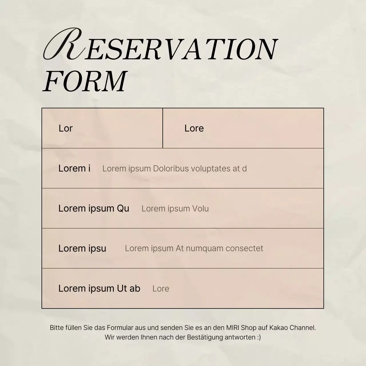 Ankündigung einer trendigen Social-Media-Marketing-Buchung in Rosa und Elfenbein