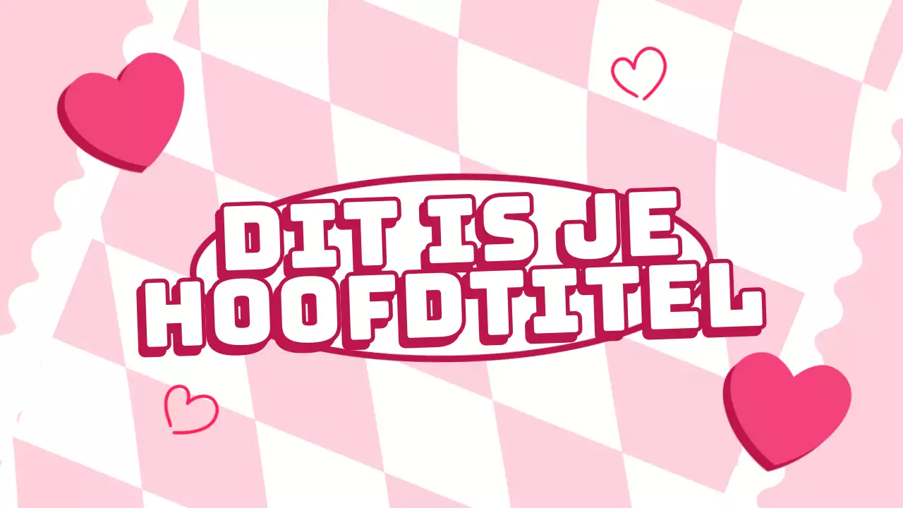 Roze Trendy Coquette Lesmateriaal