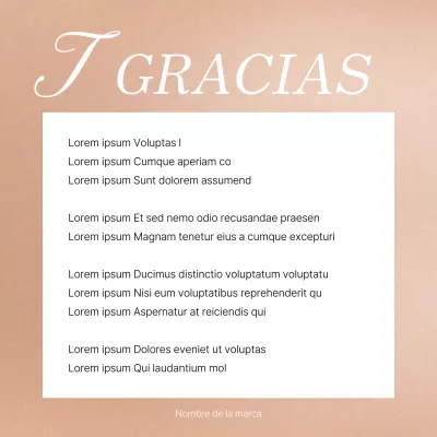 Anunciamos un moderno canal de marketing en redes sociales en rosa y marfil