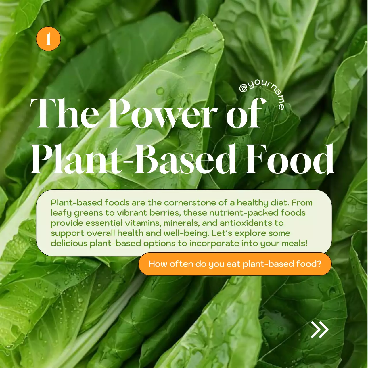 Green Natural Healthy Strategy