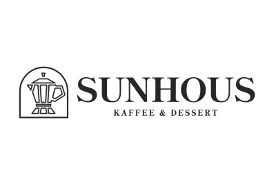 Firmenlogo in blau und mint