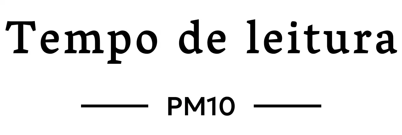 Design com tipos de letra e linhas simples