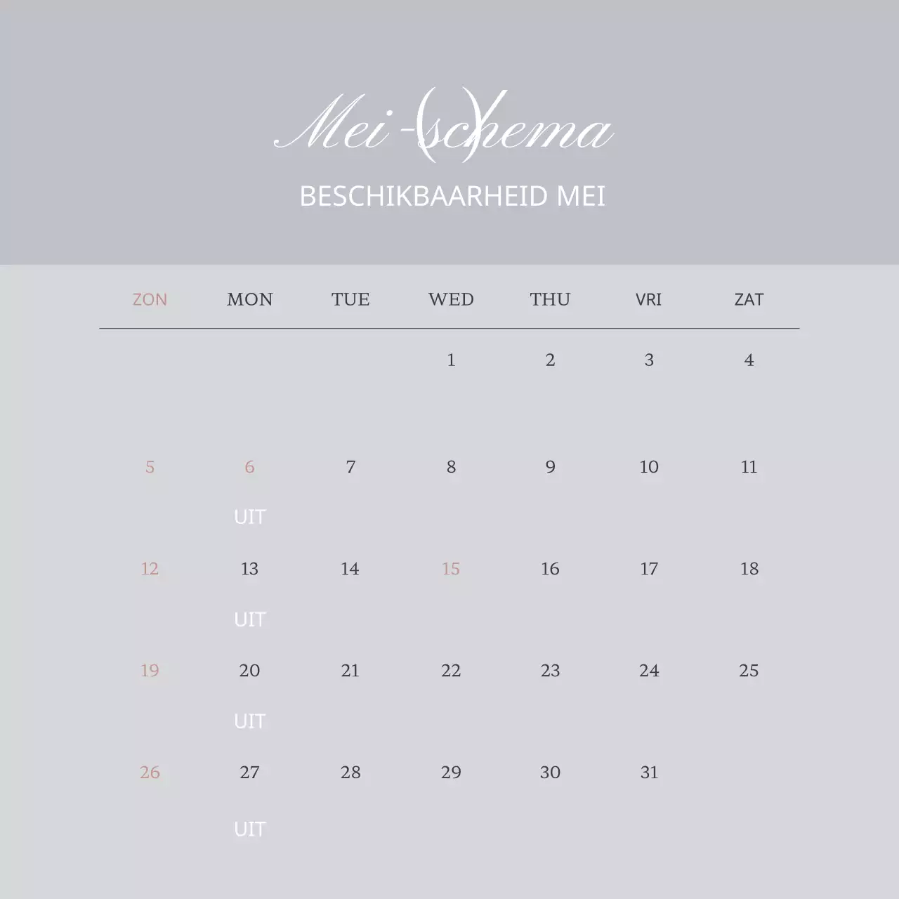 Promoot een trendy feed voor sociale-mediamarketing in beige en grijs