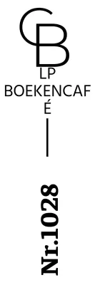 Boekhandel met eenvoudige logo's, schreefletters en gotische lettertypes