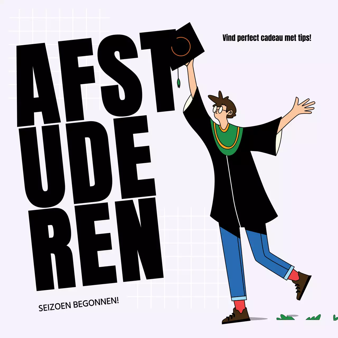 Lila Zwart Modern Vind het perfecte afstudeercadeau Tips Promotie