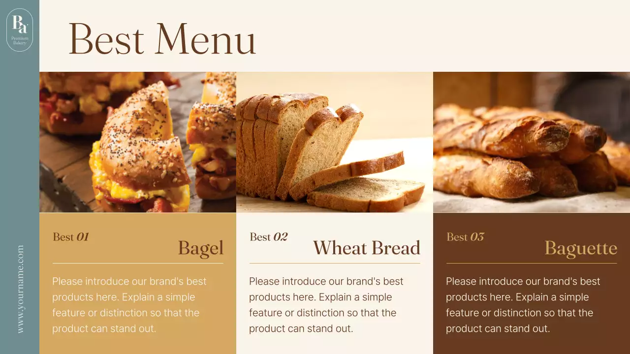 Beige Rustic Bakery Promotion Presentation