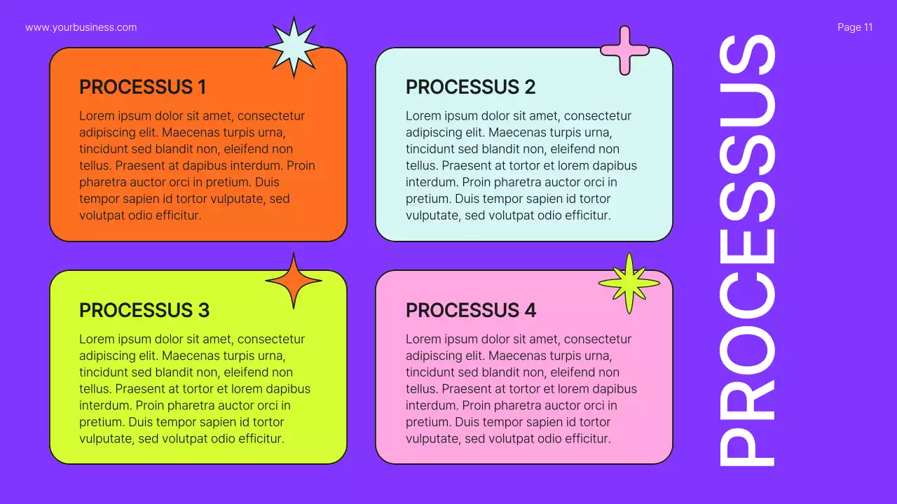 Profil d'entreprise Lime Orange Bold Introduction