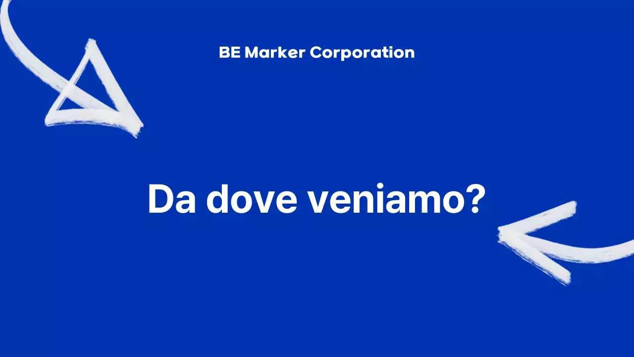 Introduzione dell'azienda Blue Modern Marker