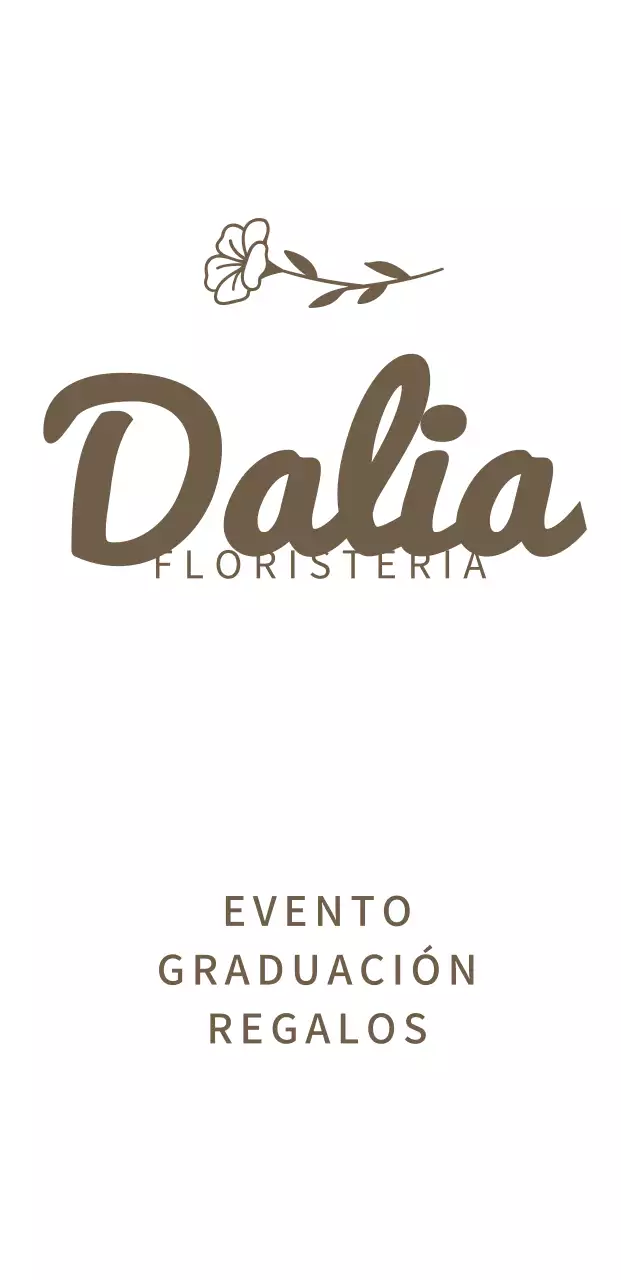 Diseño de señalización con iconos de redes sociales en alfabeto cursivo inglés logotipo de floristería