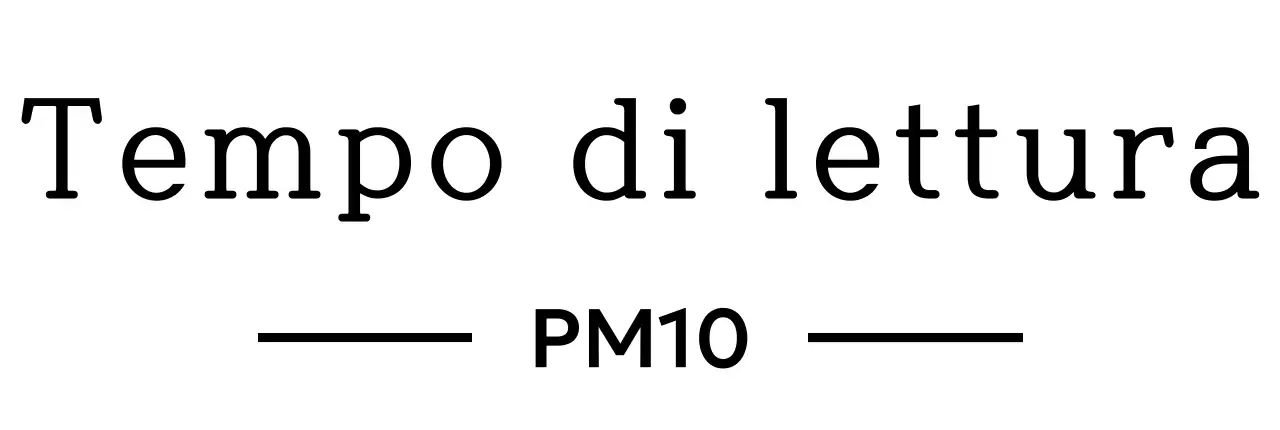 Design con caratteri e linee pulite