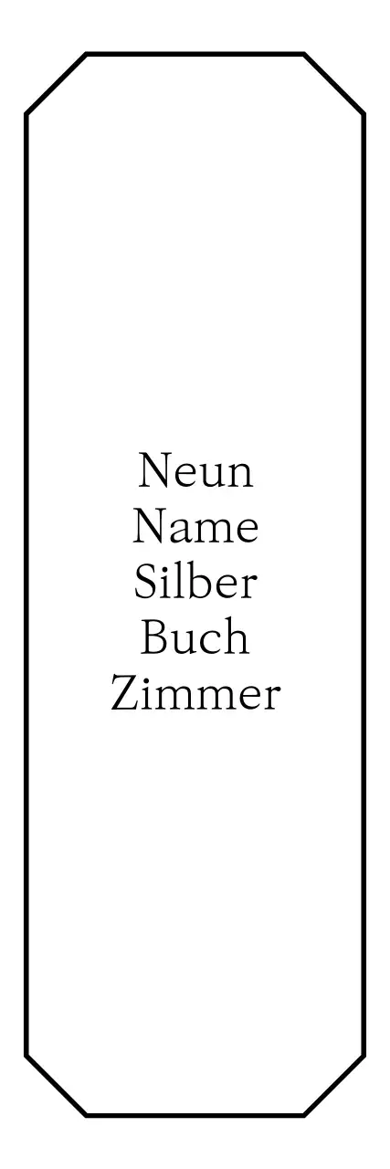 Eine einfache, emotionale Buchhandlung mit achteckigen Rahmen und Serifenschriften