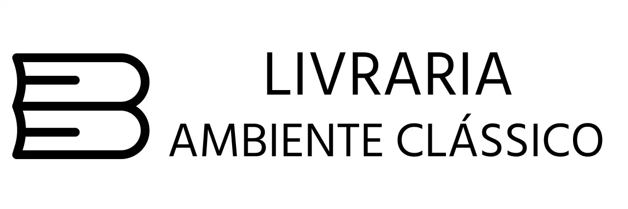Mercadoria simples de livraria com ilustrações de livros e tipos de letra góticos