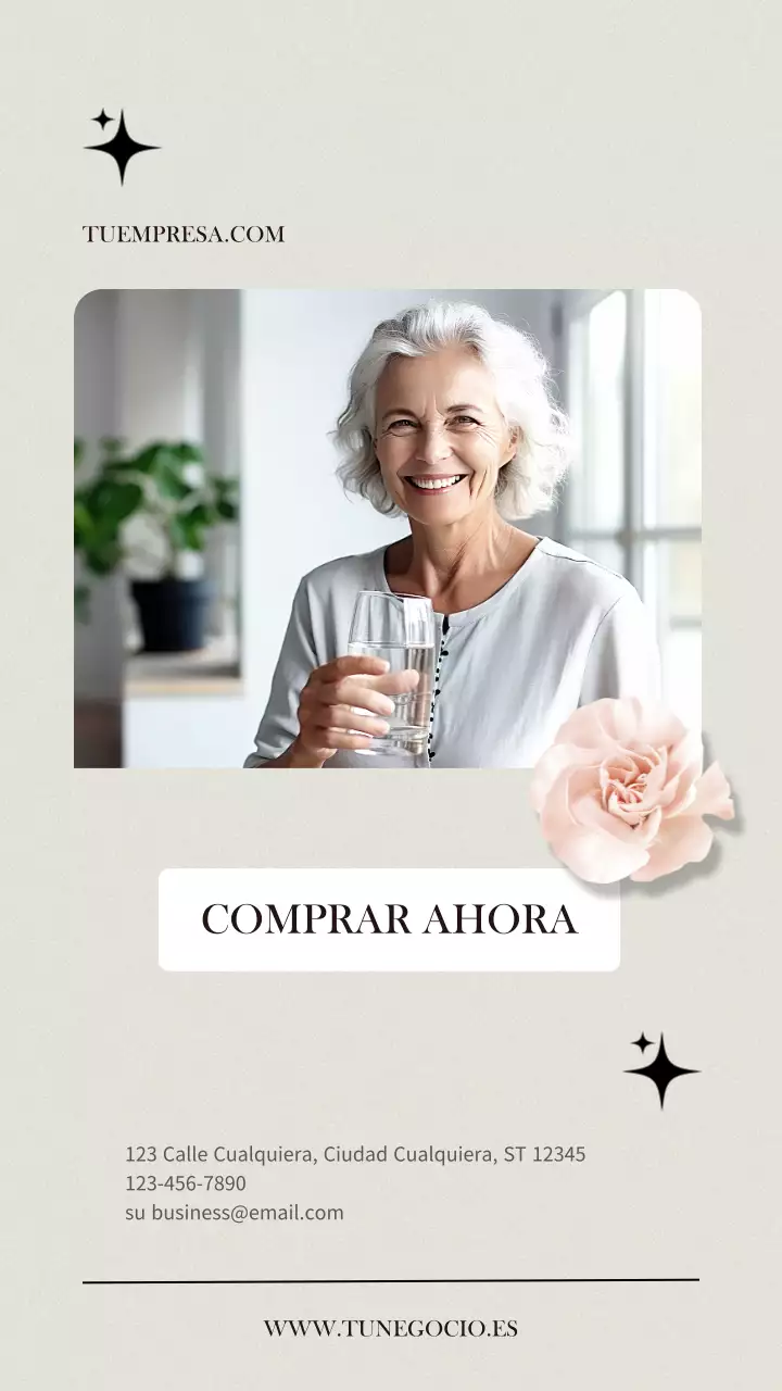 Beige y oro elegante Regalos exclusivos de joyería para mamá promoción