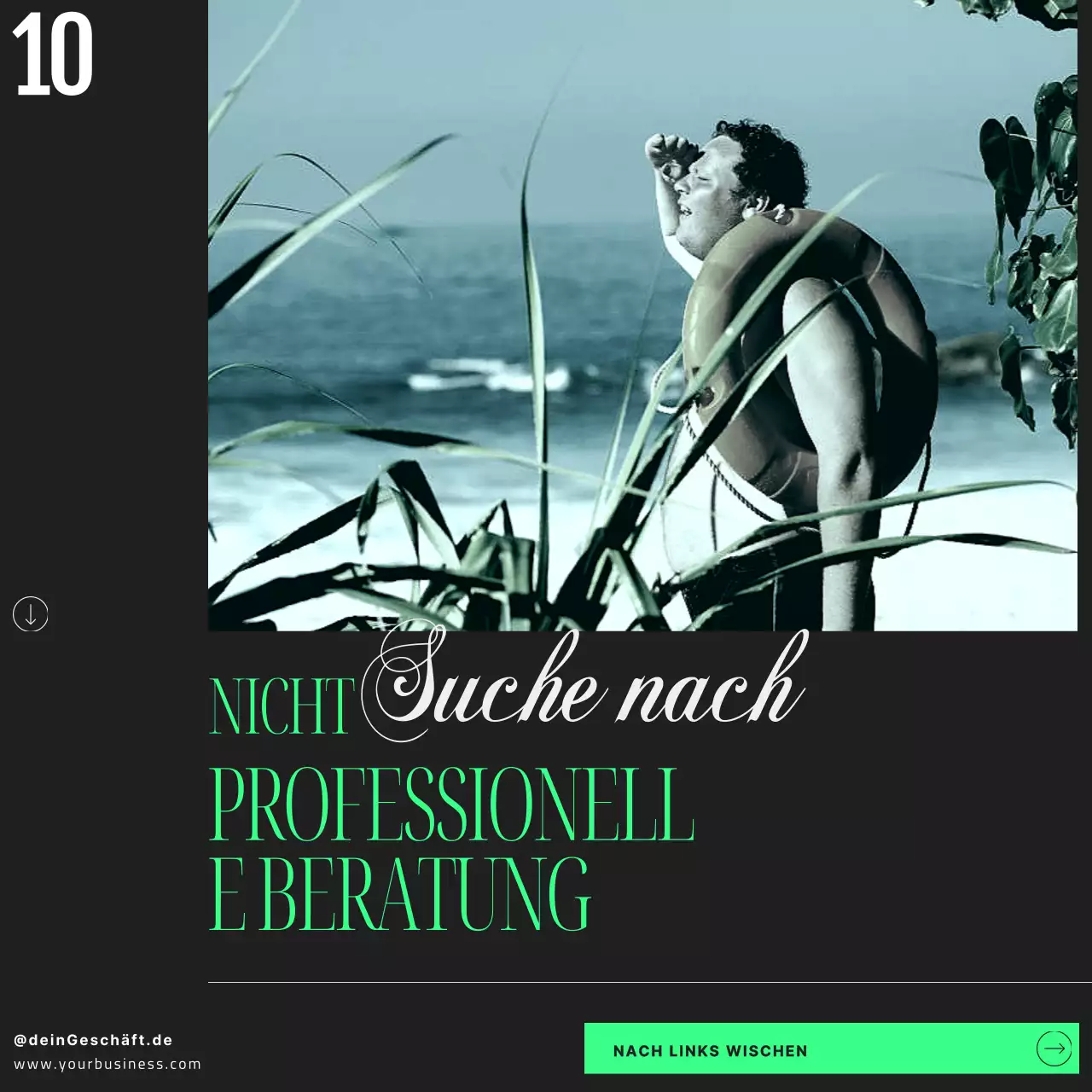 Grün Schwarz Modern Einfache Anlagetipps für Einsteiger