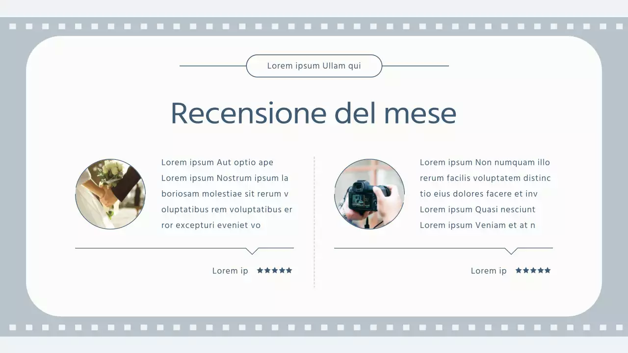 Un semplice studio per selfie in grigio e azzurro