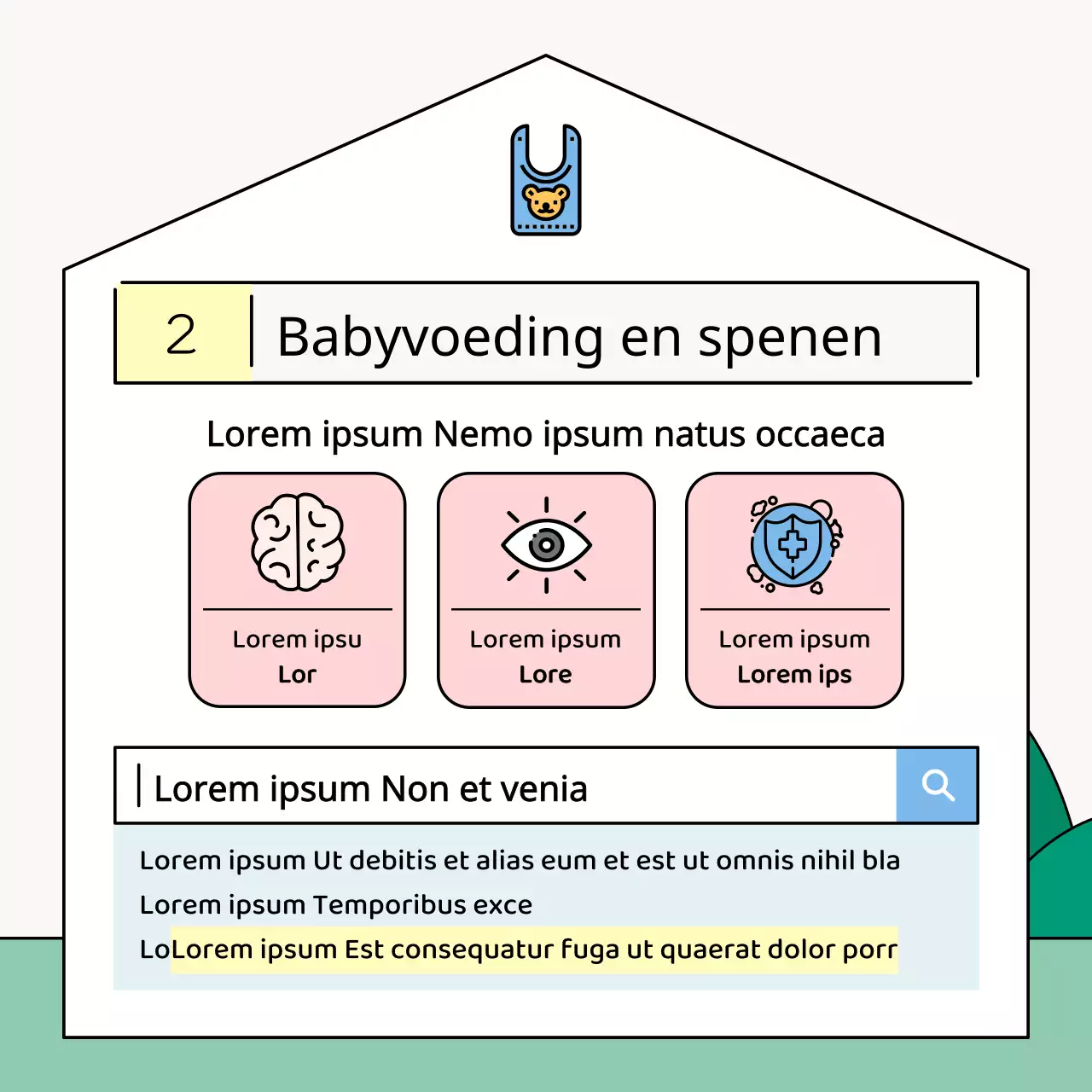 Groene en roze opvoedtips voor kinderen