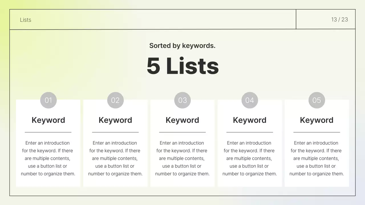Beige Minimal Template Presentation
