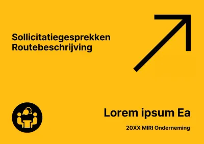 Eenvoudige gele en zwarte richtingaanwijzers