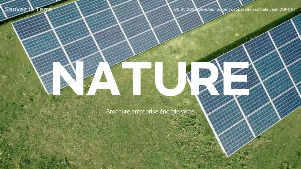 Une introduction à l'activité de l'énergie verte en vert et blanc