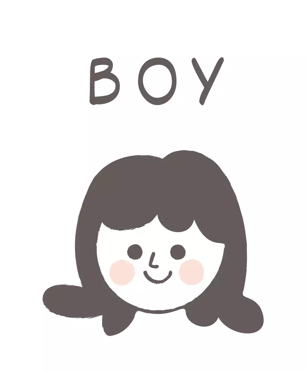 T-Shirt mit Doodle Doodle-wie gezackte Schrift warme Herzen und niedliche Familie Illustration