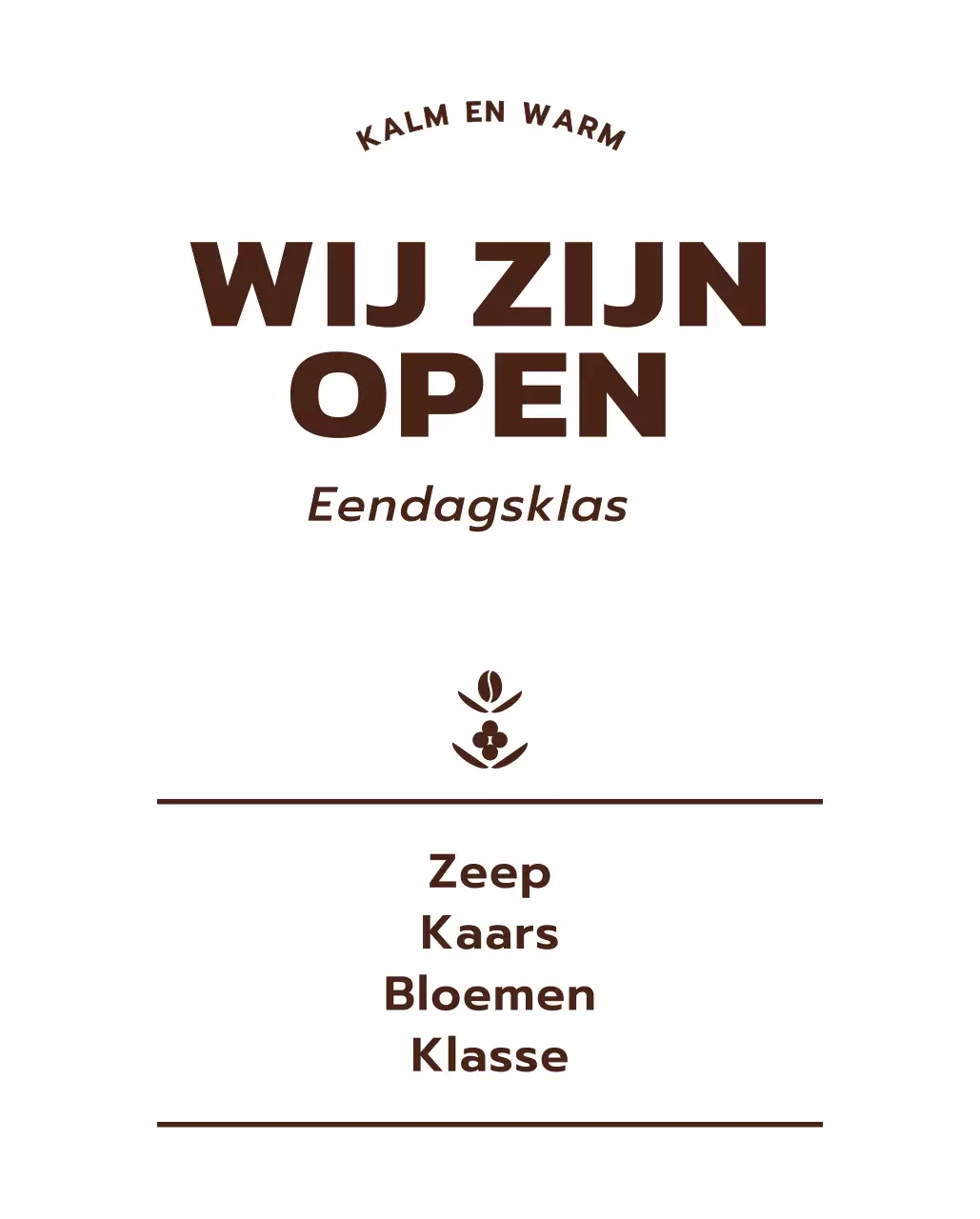 Workshop Eendaagse Cursus Zeep Kaars Bloem