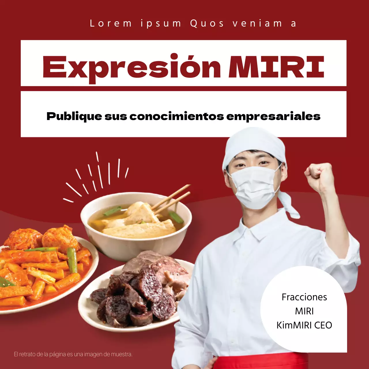 Guía para crear una franquicia, en rojo y negro