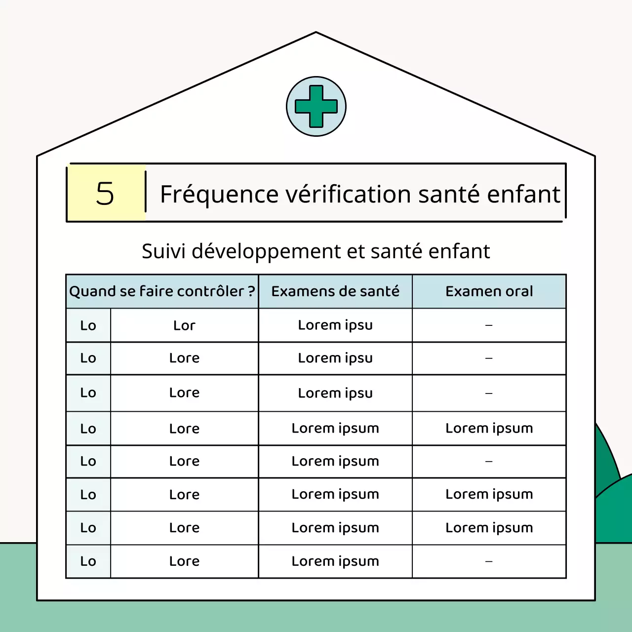 Conseils verts et roses pour les enfants