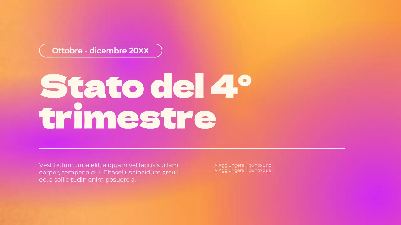 Rapporto viola a gradiente semplice