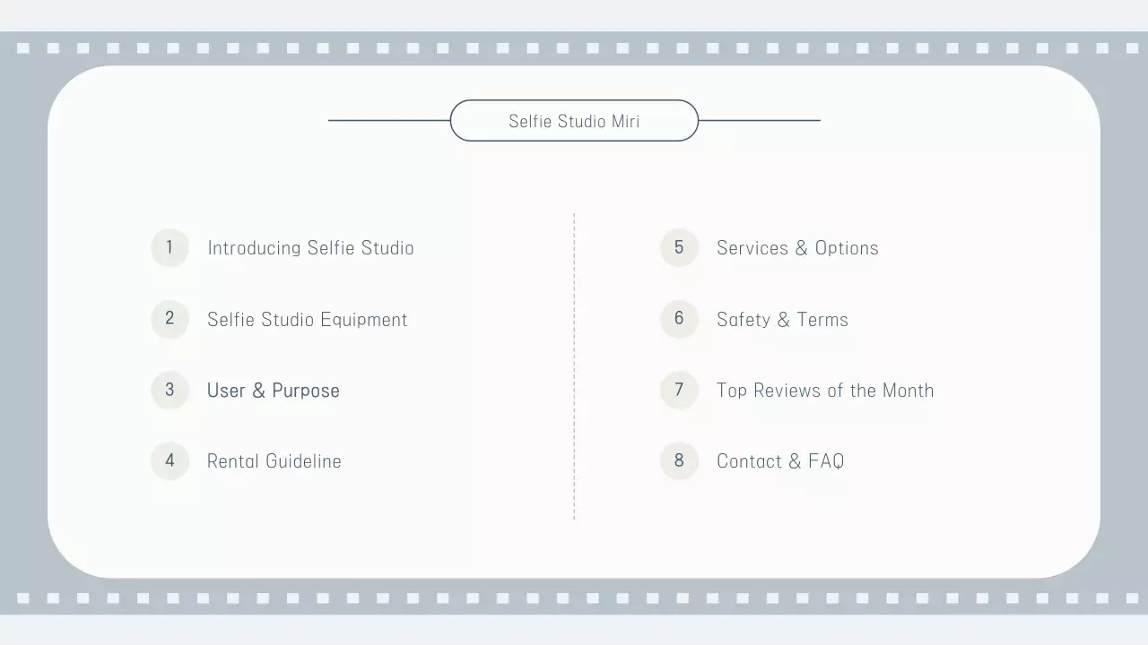 Grey Modern Studio Guide Presentation